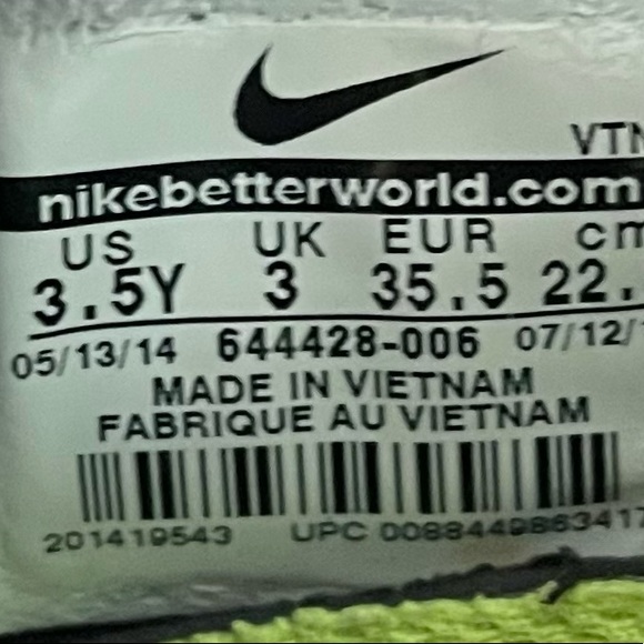 Nike Free 5.0 2014 Running Shoes Women’s Size 5 - Picture 8 of 8